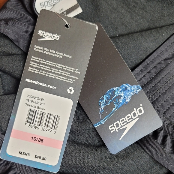 **NWT**SPEEDO Women's Solid Super Proback Onepiece female training swimsuit - Picture 8 of 8